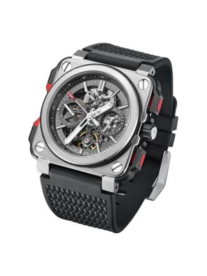 montre automatique feice carré squelette