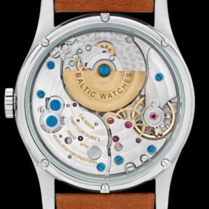 mouvement automatique micro-rotor Hangzhou CAL5000A sur la Baltic MR01